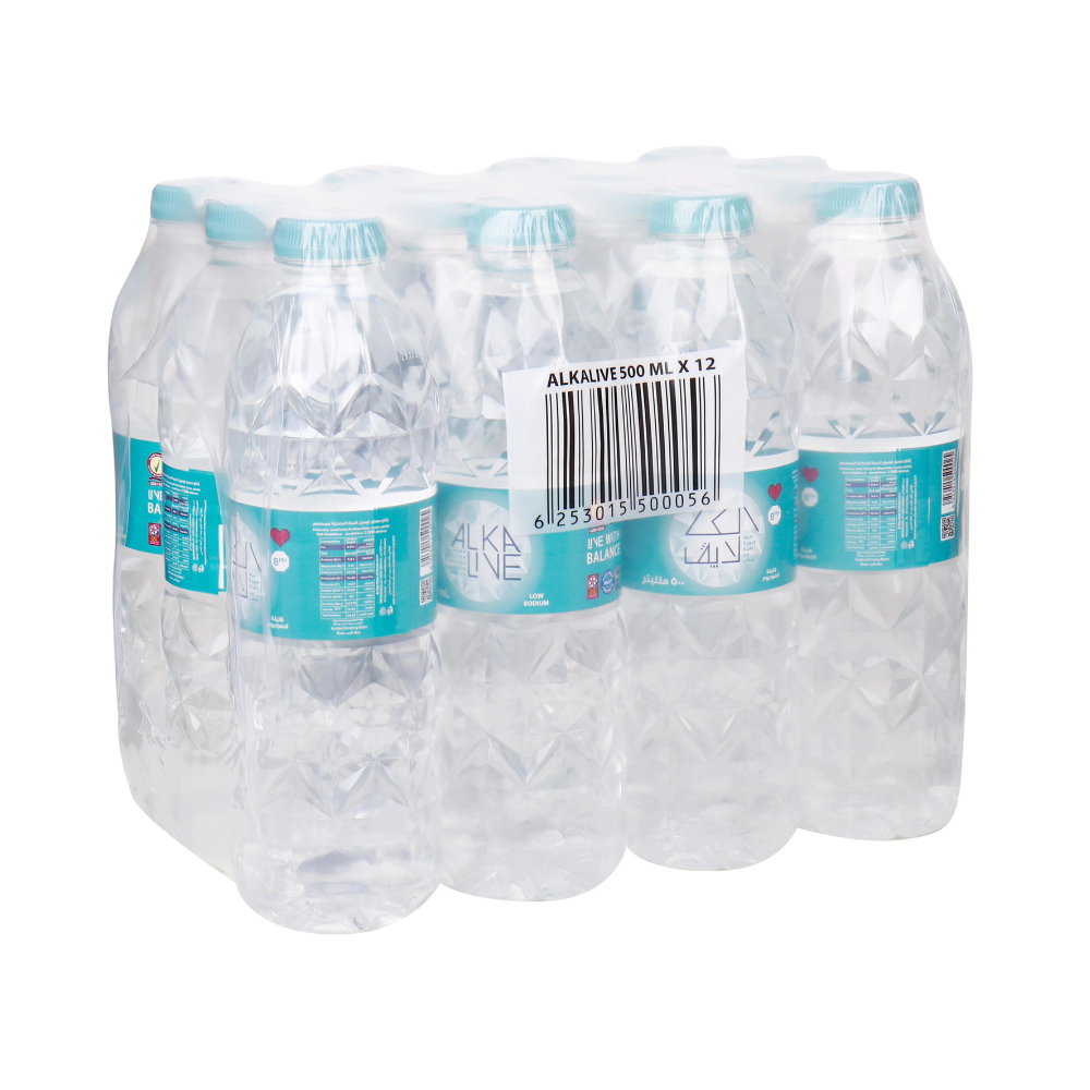 Alkalive water 500ml Alkalive Water (500ml x 12pcs) - Image 1