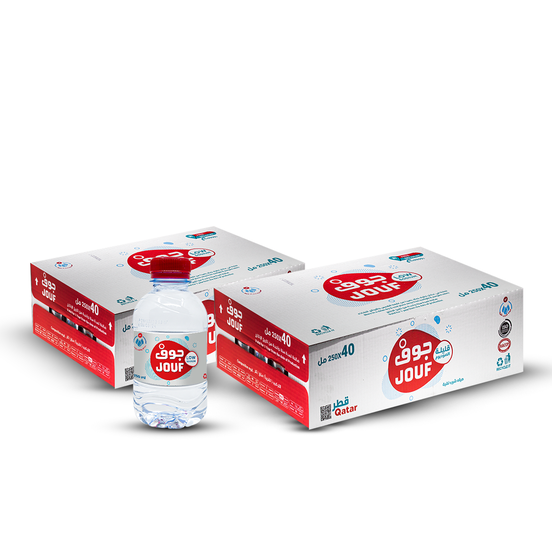 jouf water Jouf Water 250ml x 40pcs Box - Image 1